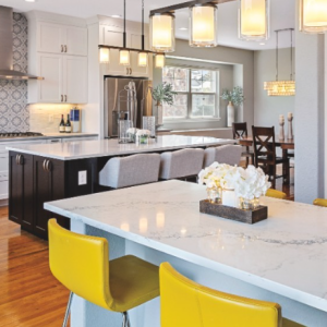 Hunt's Kitchen & Design white kitchen cabinets